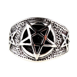 prsteň ETNOX - Pentagram - SR1601