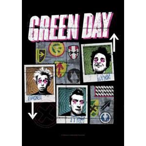 vlajka Green Day - Uno-Dos-Tre - HFL1129