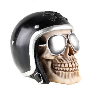 dekorácia Skull - The Enforcer - U1336D5