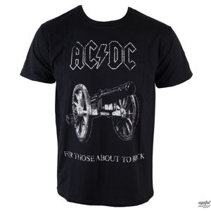 Tričko metal ROCK OFF AC-DC About To Rock Čierna