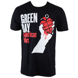 Tričko metal ROCK OFF Green Day American Idiot Čierna