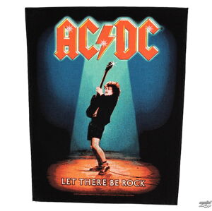 nášivka veľká AC/DC - Let There Be Rock - RAZAMATAZ - BP1012