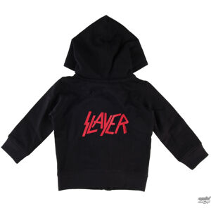 mikina s kapucňou Metal-Kids Slayer Logo Čierna