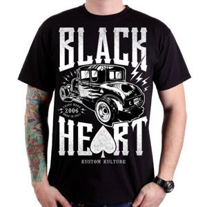 BLACK HEART Hot Rod Čierna