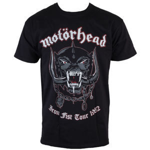 Tričko metal ROCK OFF Motörhead Grey Warpig Čierna viacfarebná XXL