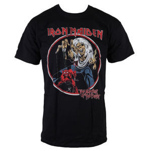 Tričko metal ROCK OFF Iron Maiden NOTB Vintage Čierna M
