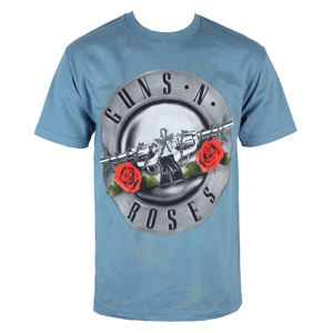 tričko metal BRAVADO Guns N' Roses Classic Faded Čierna modrá M