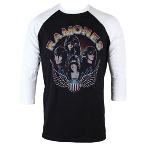 BRAVADO Ramones Vintage Wings Čierna biela