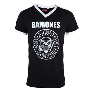BRAVADO Ramones Logo Soccer Čierna XXL
