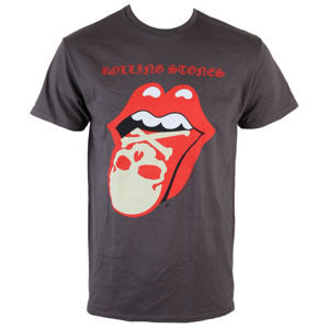 BRAVADO Rolling Stones Skull Tongue sivá XL