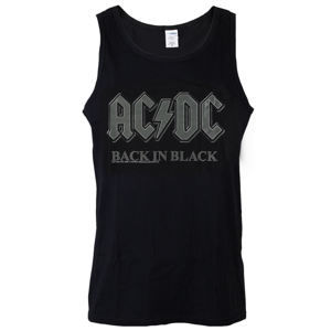 tielko pánske AC/DC - Back In Black - LOW FREQUENCY - BLK - ACTT05001 XL