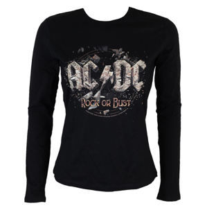 tričko metal dámske AC-DC - Rock or Bust - LOW FREQUENCY - ACGLS05003