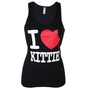 tielko dámske Kittie - I Heart Kittie - JSR - KIT1031 M