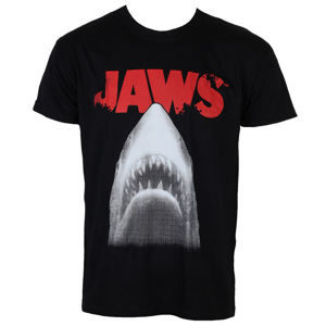 tričko filmové HYBRIS JAWS Poster Čierna