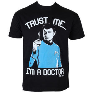 HYBRIS Star Trek Trust Me-I´m A Doctor Čierna