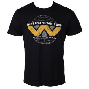 tričko filmové LEGEND Alien Weyland Yutani Logo Čierna XXL