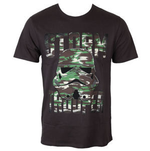 tričko filmové LEGEND Star Wars Mimetic Trooper Čierna sivá S