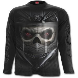 tričko SPIRAL Demon Biker Čierna XXL