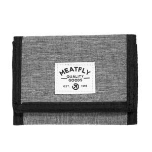 peňaženka MEATFLY - LANCE - C - 1/26/55 - Heather Grey - Black - MEAT204