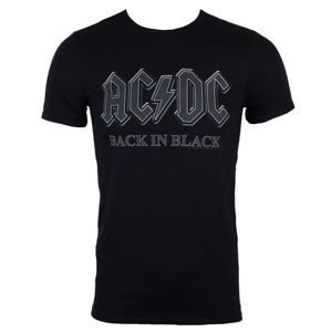 LOW FREQUENCY AC-DC Back In Black Čierna XXL
