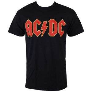 Tričko metal RAZAMATAZ AC-DC Logo Čierna L