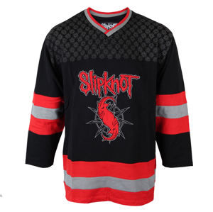 tričko metal BRAVADO Slipknot Goat Hockey Čierna červená S