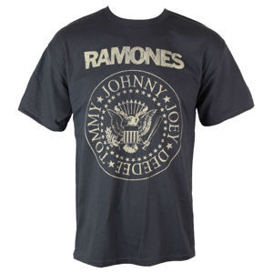 BRAVADO Ramones Distress Crest Čierna