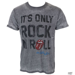 Tričko metal ROCK OFF Rolling Stones It's Only Rock'n Roll Čierna XL