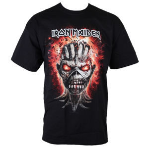 Tričko metal ROCK OFF Iron Maiden Čierna L
