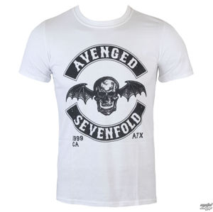 Tričko metal ROCK OFF Avenged Sevenfold Moto Seal biela XXL