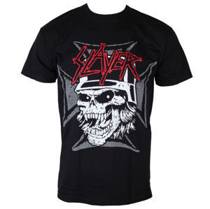 Tričko metal ROCK OFF Slayer Graphic Skull Čierna S