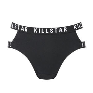 nohavičky dámske KILLSTAR - Rise N Rule Double Strap - Black - KIL314 XL
