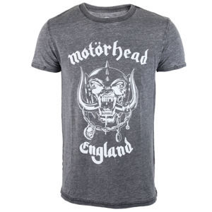 tričko metal ROCK OFF Motörhead England sivá viacfarebná XL