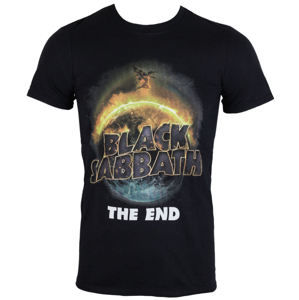 tričko metal ROCK OFF Black Sabbath The End Čierna XL