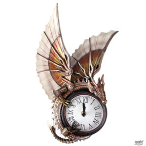 hodiny (dekorácia) Dragon - NENOW - B1481D5