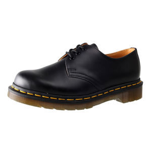 topánky kožené Dr. Martens 3 dírkové Čierna 41