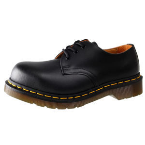 topánky kožené Dr. Martens 3 dírkové Čierna 44