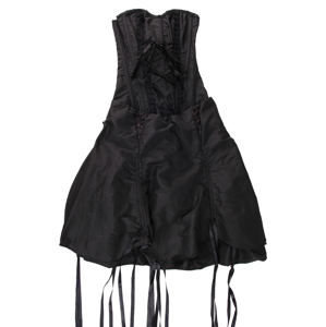 šaty dámske Burlesky - Black - POŠKODENÉ - N577 22