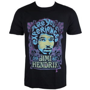 Tričko metal ROCK OFF Jimi Hendrix Experienced Čierna