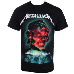 Tričko metal NNM Metallica Hardwired Album Cover Čierna viacfarebná L
