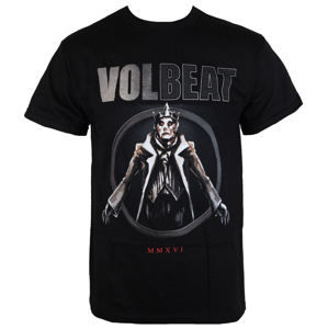 Tričko metal BRAVADO Volbeat RED KING-BLACK Čierna XXL
