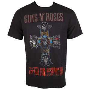 AMPLIFIED Guns N' Roses CLASSIC DIAMANTE Čierna