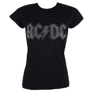 tričko metal ROCK OFF AC-DC Logo Čierna S