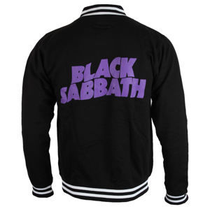 mikina bez kapucňa ROCK OFF Black Sabbath Wavy Logo Čierna M