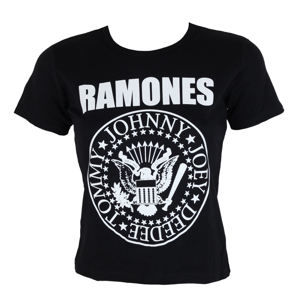 Tričko metal ROCK OFF Ramones Seal Čierna S