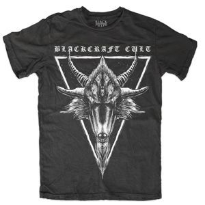 tričko BLACK CRAFT Six Eyed Baphomet Čierna sivá