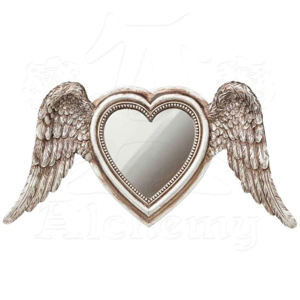 nábytok ALCHEMY GOTHIC Winged Heart (Wings Down)