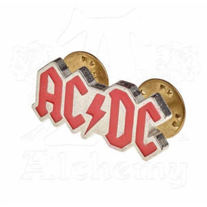 pripináčik AC/DC - ALCHEMY GOTHIC - Enamel Logo - PC503