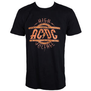 tričko metal LOW FREQUENCY AC-DC High Voltage Čierna XL