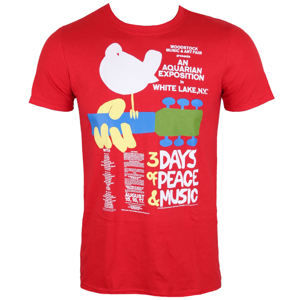 tričko pánske Woodstock- Poster- LOW FREQUENCY - WOTS06001 S